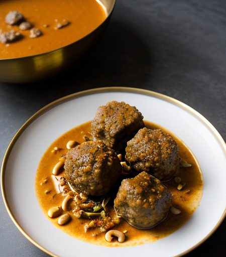 Panang Loog Chin Nua (Thai Meatballs Panang C recipe image