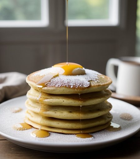 Pancakes Griddle Cakes or Batter Cakes recipe image