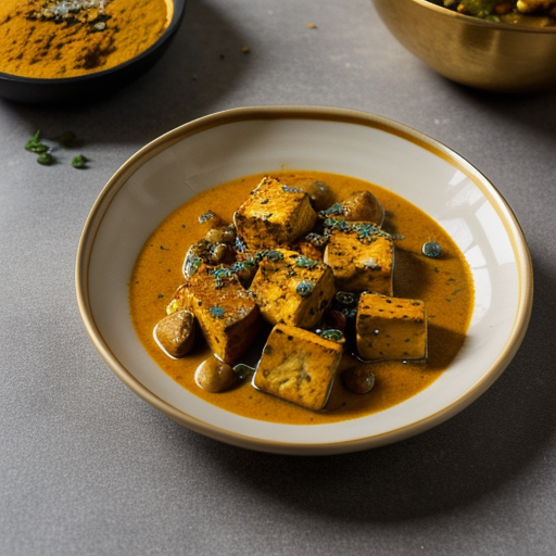 Paneer - Ellen's Fresh Cheese Curry recipe image