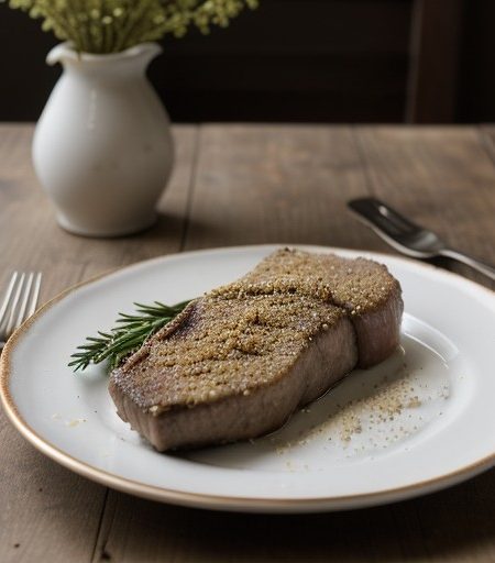 Panned Veal Chop recipe image