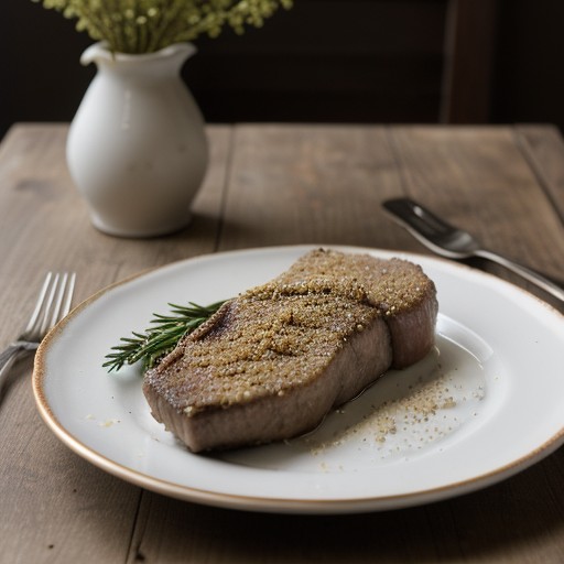 Panned Veal Chop recipe image