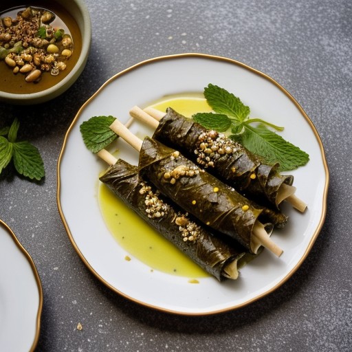 Papadakas Taverna Greek Stuffed Grape Leaves recipe image
