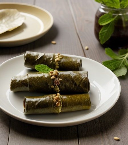 Papadakis Stuffed Grape Leaves recipe image