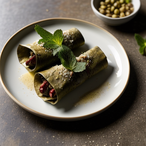 Papadakis Stuffed Grape Leaves recipe image