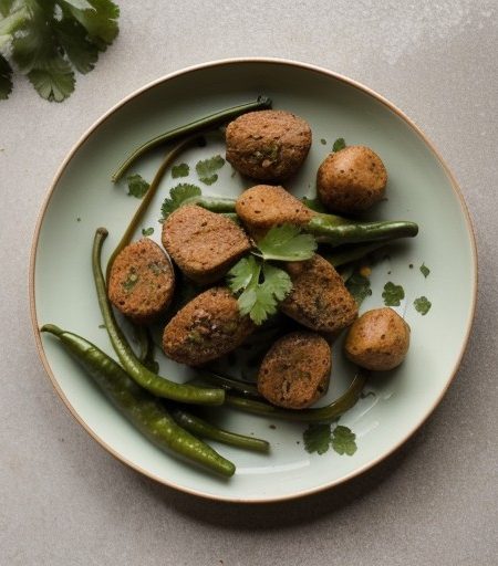 Papas Con Crema Verde recipe image