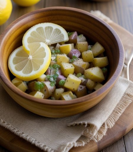 Papas a La Huancaina (Peruvian Potato Salad recipe image
