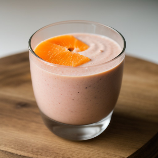Papaya Creamsicle Smoothie recipe image