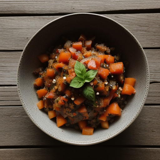 Papaya~ Pepper Relish (Rubey recipe image