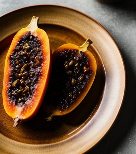 Papaya-Plum Chutney recipe image