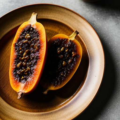 Papaya-Plum Chutney recipe image