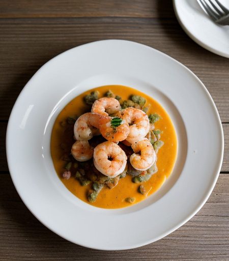 Papayas With Shrimp recipe image
