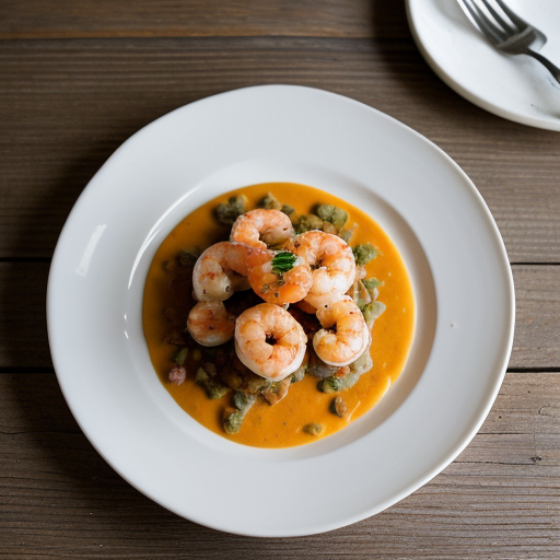 Papayas With Shrimp recipe image