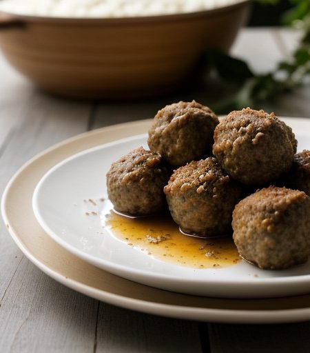 Papoutsakia With Meatballs recipe image