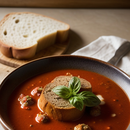 Pappa Al Pomodoro (Thick Tomato & Bread Soup recipe image
