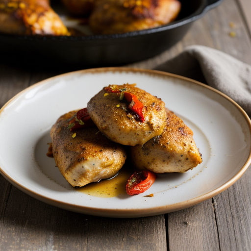 Paprika Chicken & Roasted Peppers recipe image