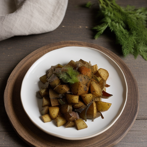 Paprikas Burgonya (Paprika Potatoes With Saus recipe image