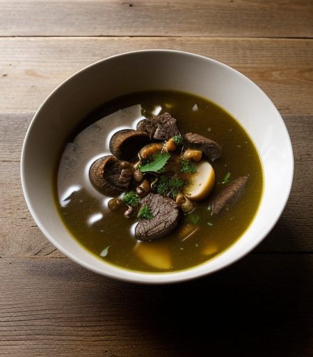 Parcha Bozbash - Lamb Soup W/ Chestnuts~ Quin recipe image