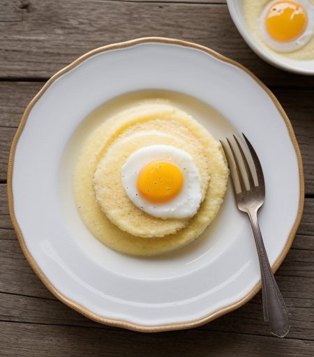 Parmesan Cheddar Grits Pudding recipe image