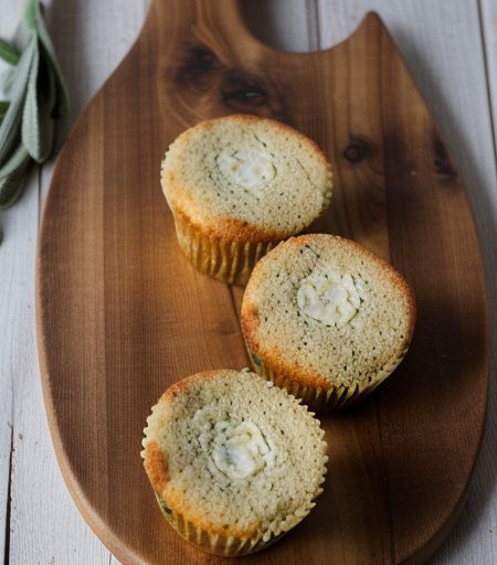 Parmesan Herb Muffins recipe image