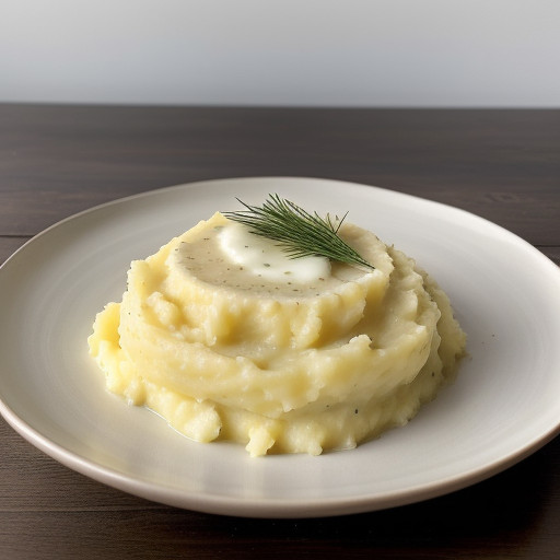 Parmesan Mashed Potatoes (Puree Con Parmigian recipe image