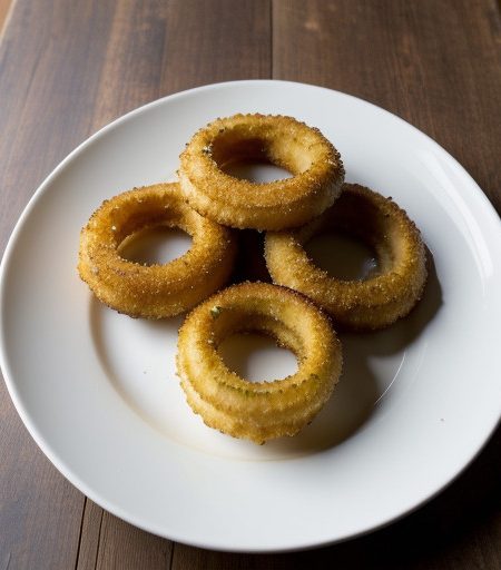 Parsley Fried Onion Rings recipe image