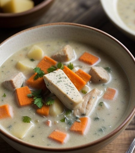 Parslied Chicken Chowder recipe image