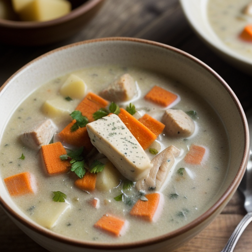 Parslied Chicken Chowder recipe image