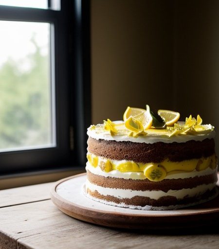 Passionfruit Cake recipe image