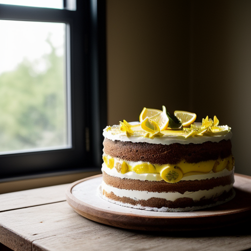 Passionfruit Cake recipe image