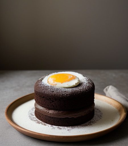 Passover Chocolate Sponge Cake recipe image