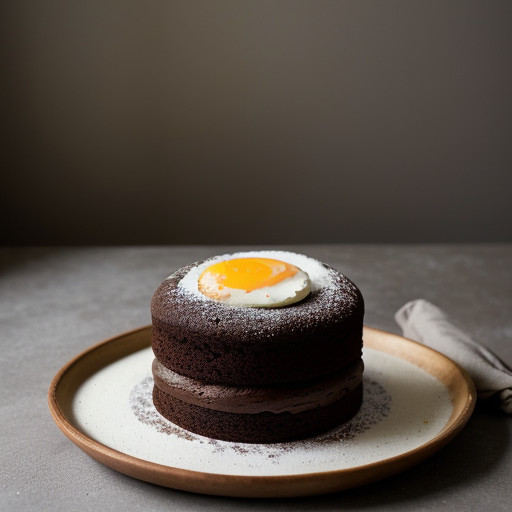 Passover Chocolate Sponge Cake recipe image