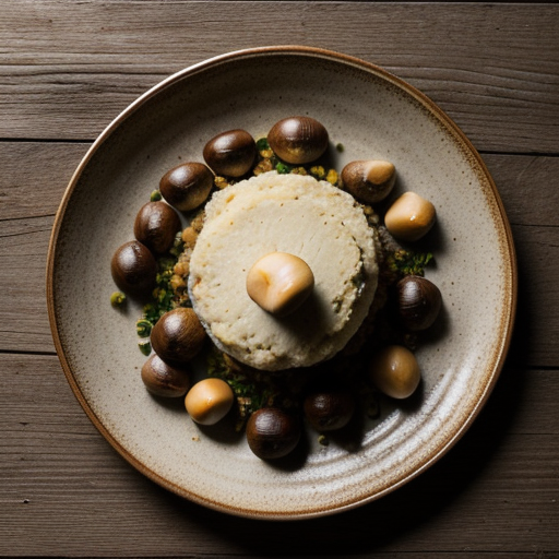 Passover Stuffing With Chestnuts & Mushrooms recipe image