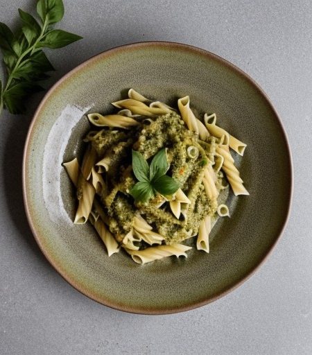Pasta Al Pesto recipe image