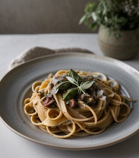 Pasta Alla Carbonara recipe image