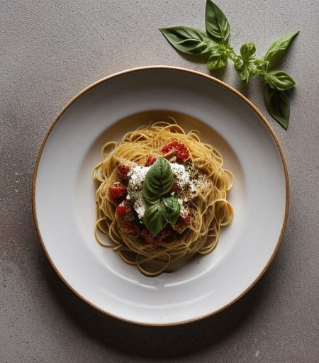 Pasta Alla Carretiera [Carter's Pasta; Pasta W. Fresh Tom recipe image