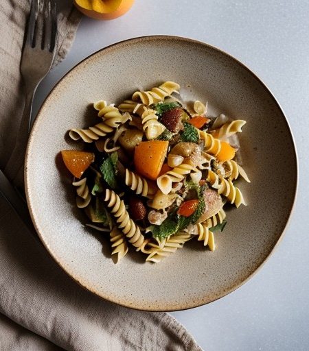 Pasta Apricot Salad recipe image