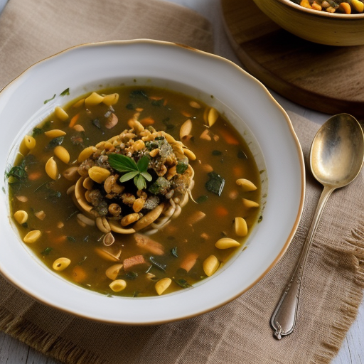 Pasta & Bean Soup recipe image