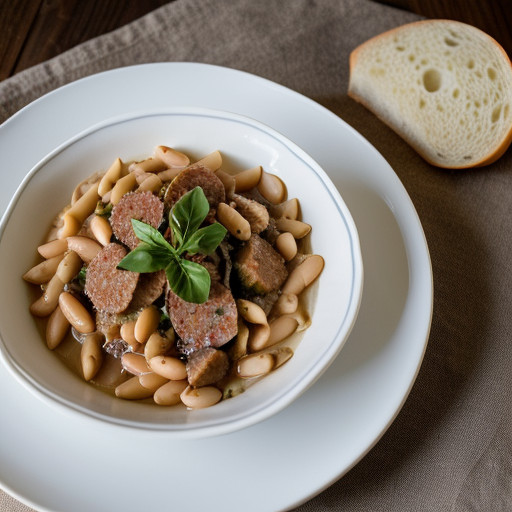Pasta Con Fagioli recipe image