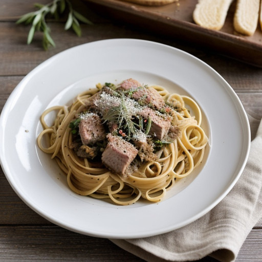 Pasta Con Il Tonno (Pasta With Tuna recipe image