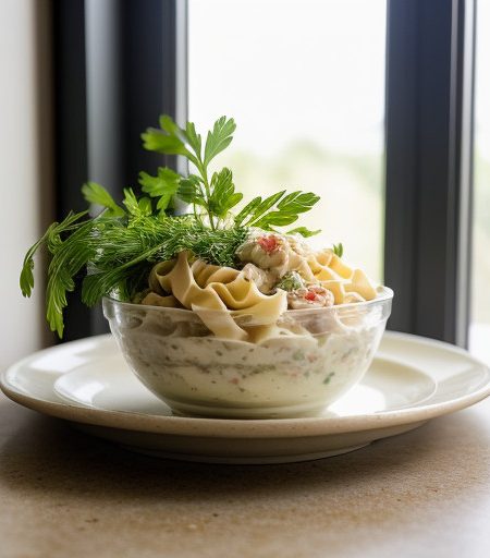 Pasta & Crab Salad recipe image