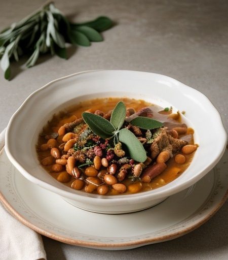 Pasta E Fagioli recipe image