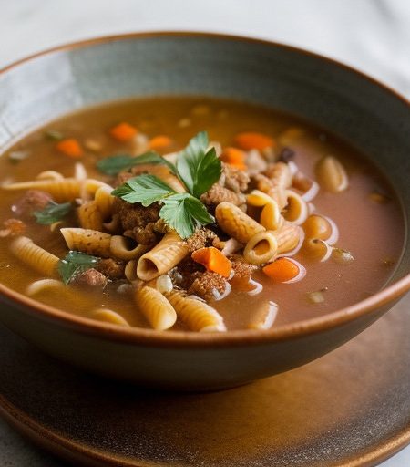 Pasta E Fagioli (Pasta & Bean Soup recipe image