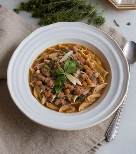 Pasta E Fagioli (Pastafazool recipe image