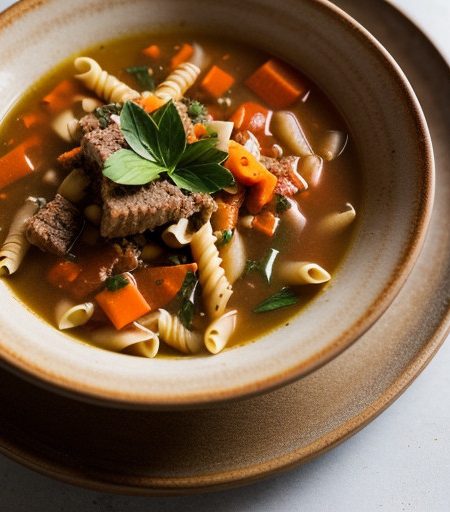 Pasta E Fagioli Soup recipe image