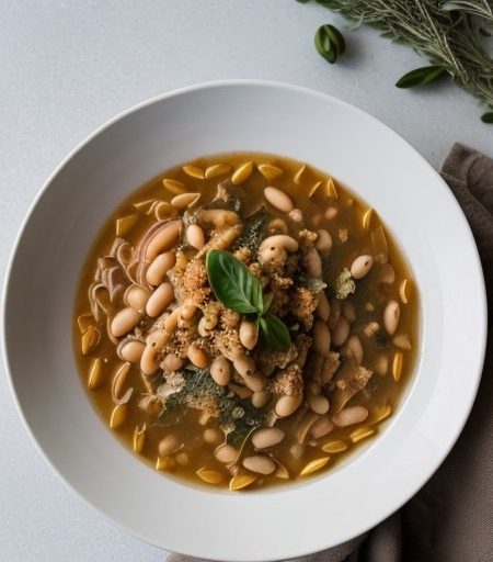 Pasta E Fagioli recipe image