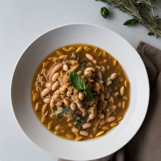 Pasta E Fagioli recipe image
