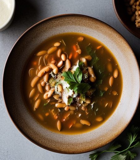 Pasta Fagioli (Italian Bean Soup recipe image