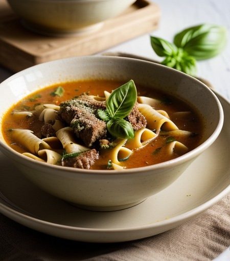 Pasta Fajoli Soup recipe image