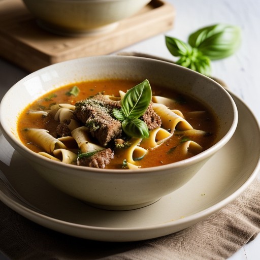 Pasta Fajoli Soup recipe image