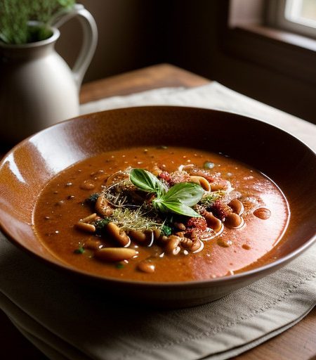 Pasta & Kidney Bean Soup recipe image